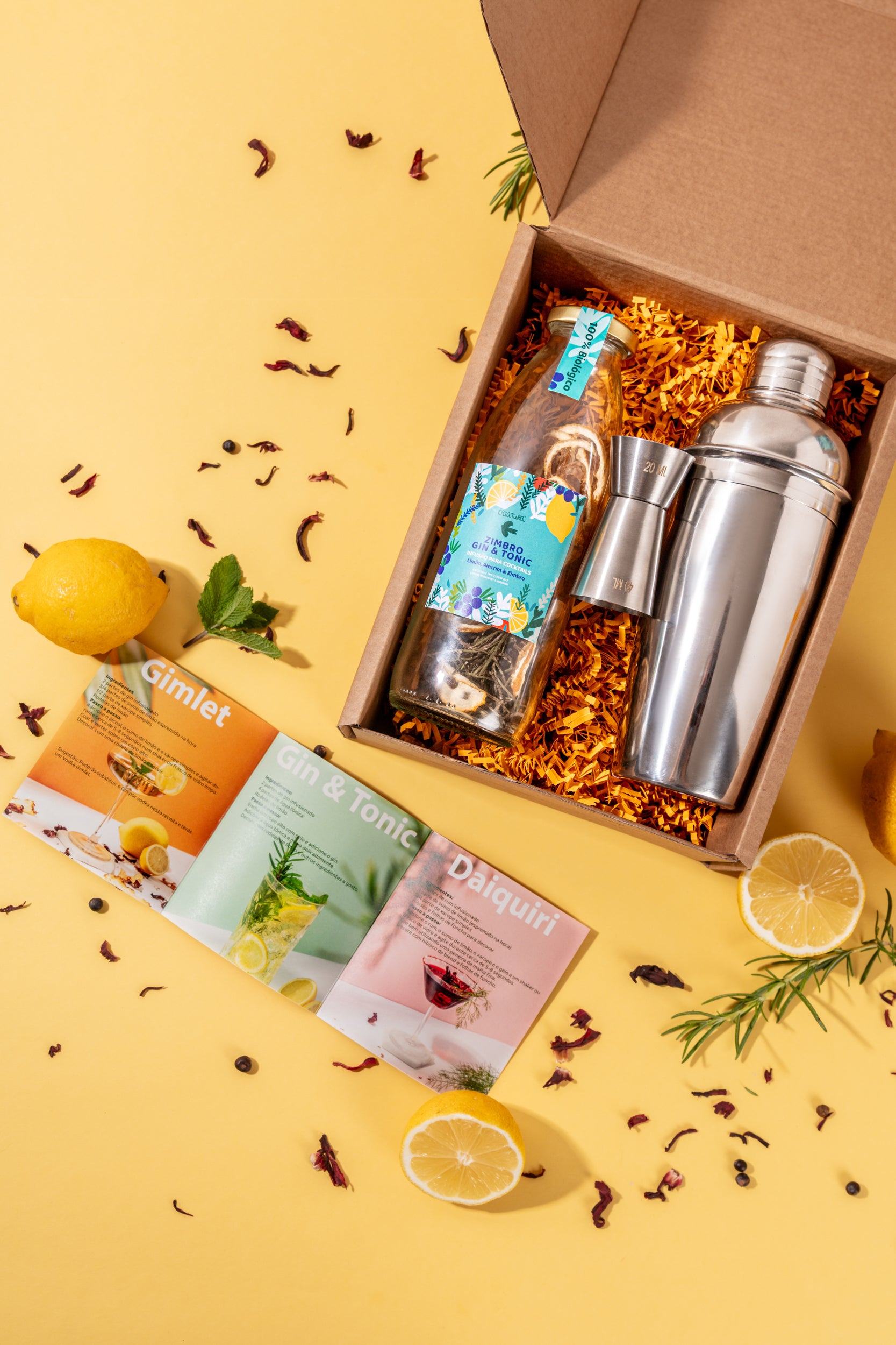 Jungle Mixer – Kit Gin Tonic biológico Criatura – Presente de Natal