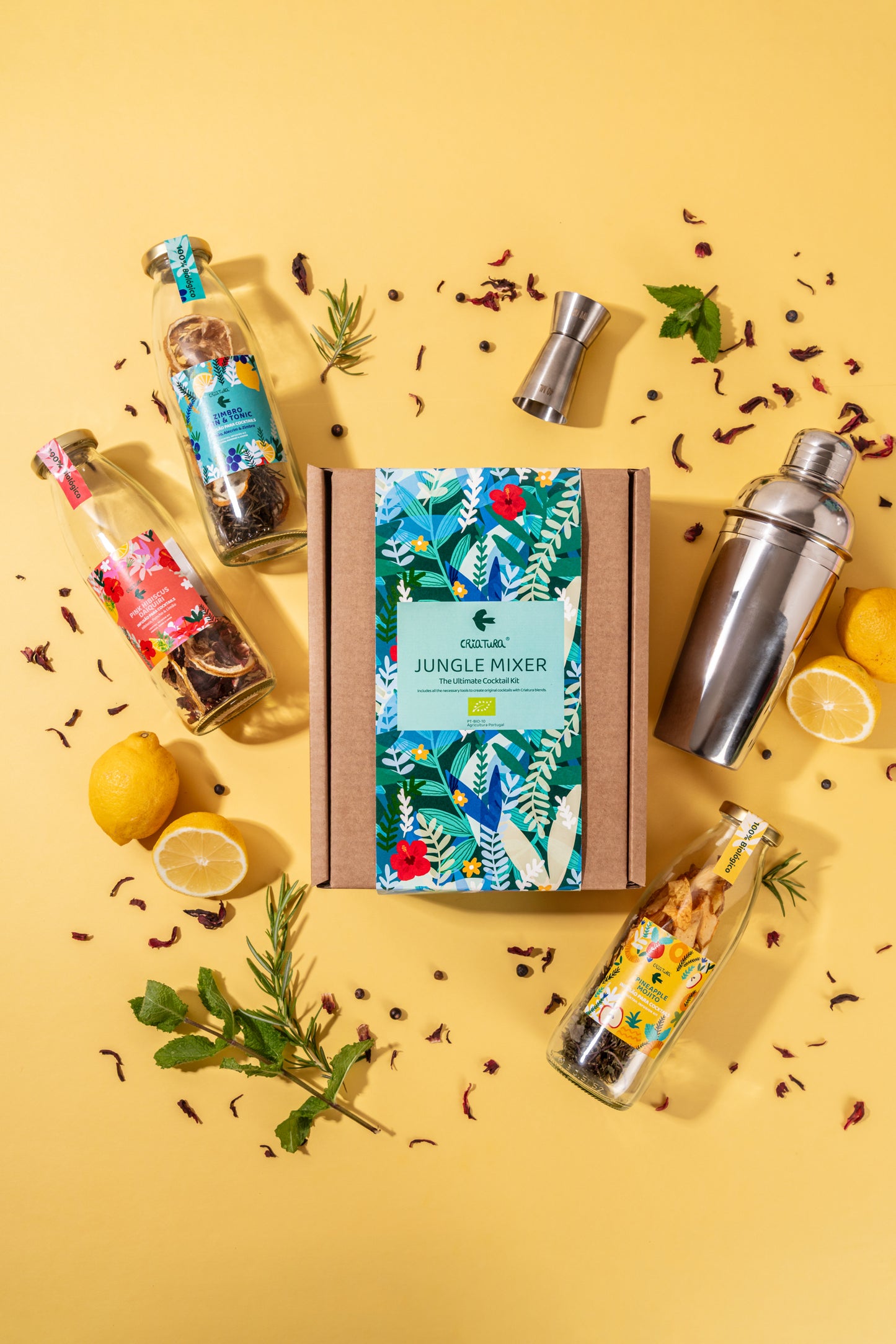 Jungle Mixer – Kit Mojito biológico Criatura – Presente de Natal