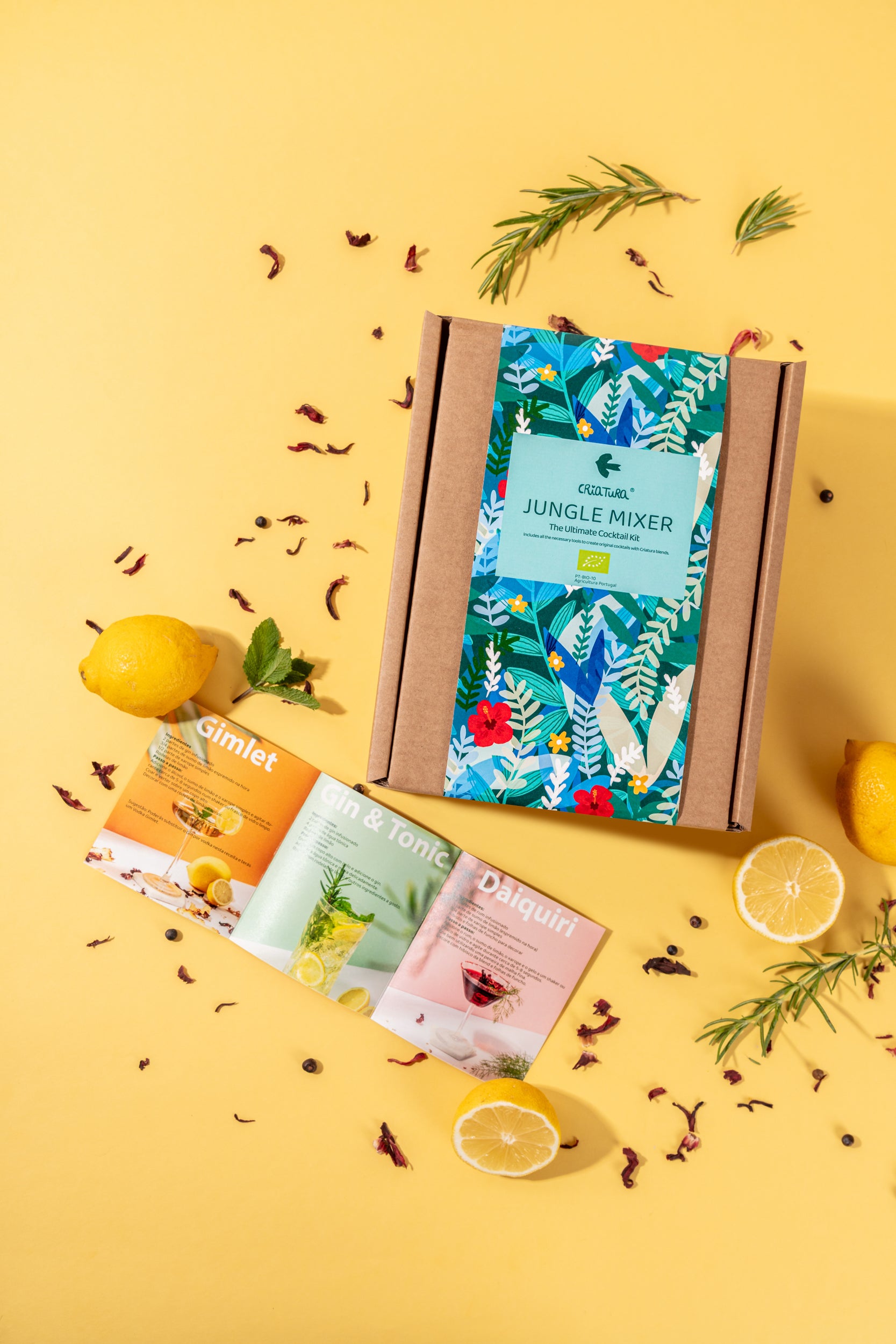 Jungle Mixer – Kit Mojito biológico Criatura – Presente de Natal