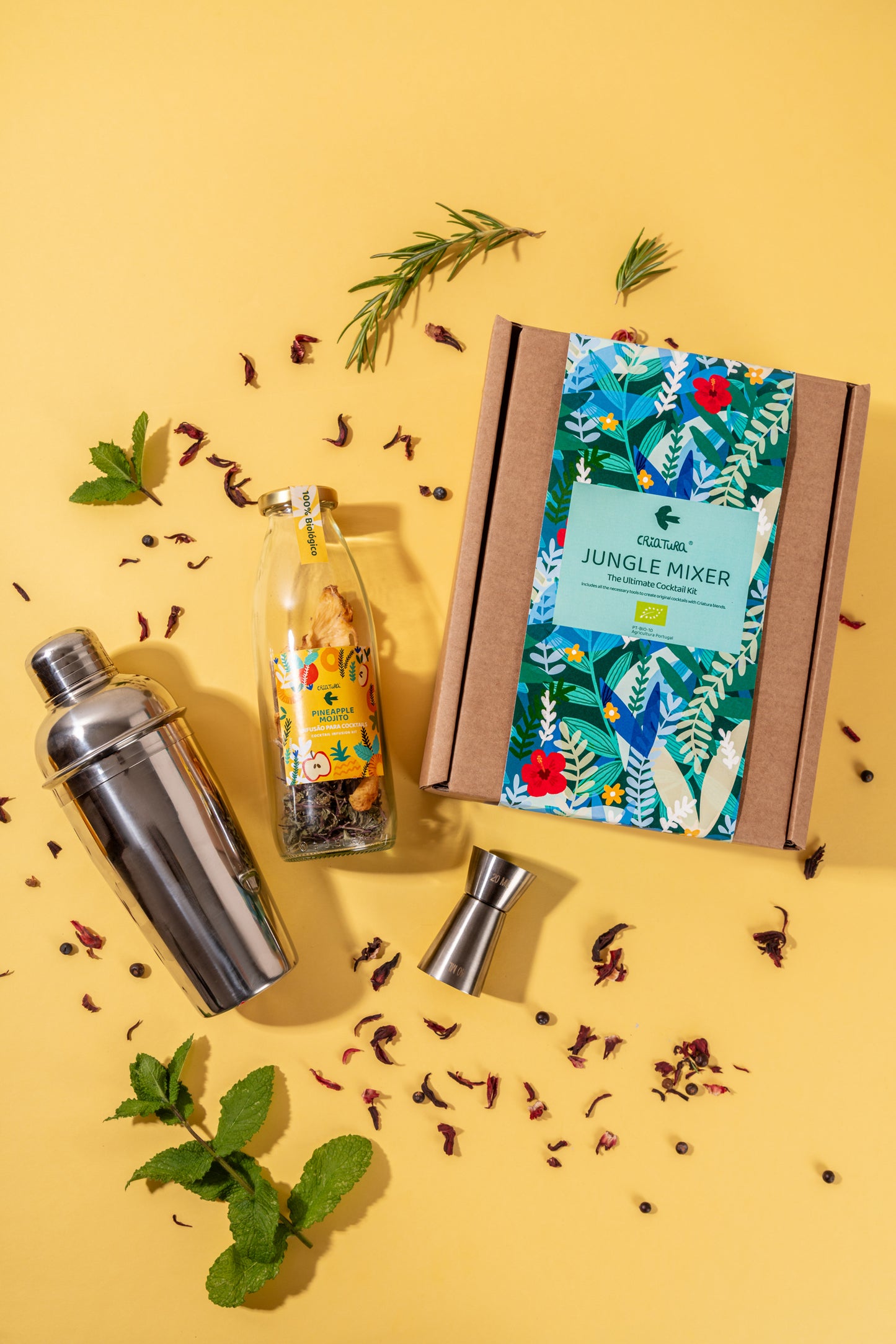 Jungle Mixer – Kit Mojito biológico Criatura – Presente de Natal