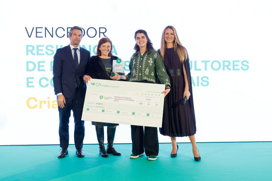 🏆 Criatura vence o Prémio “Resiliência de Pequenos Agricultores e Comunidades Rurais” 🌱
