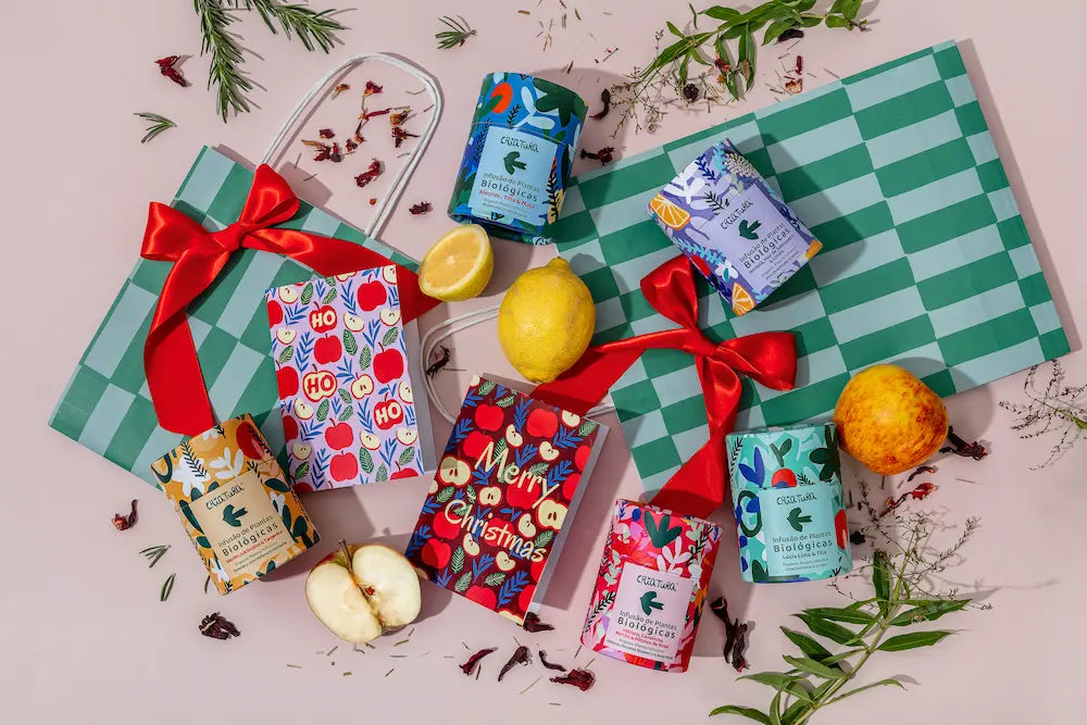 Cabaz de Natal para empresas Chá português Criatura