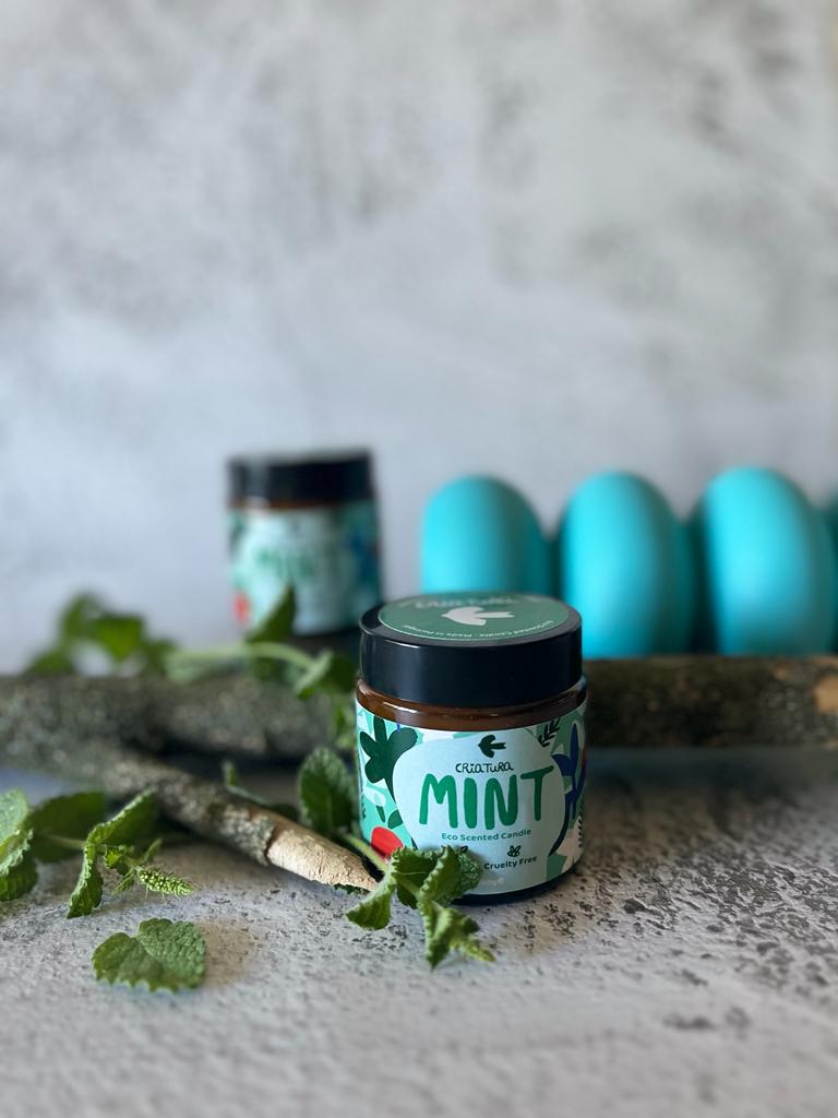 Eco Scented Candle Mint