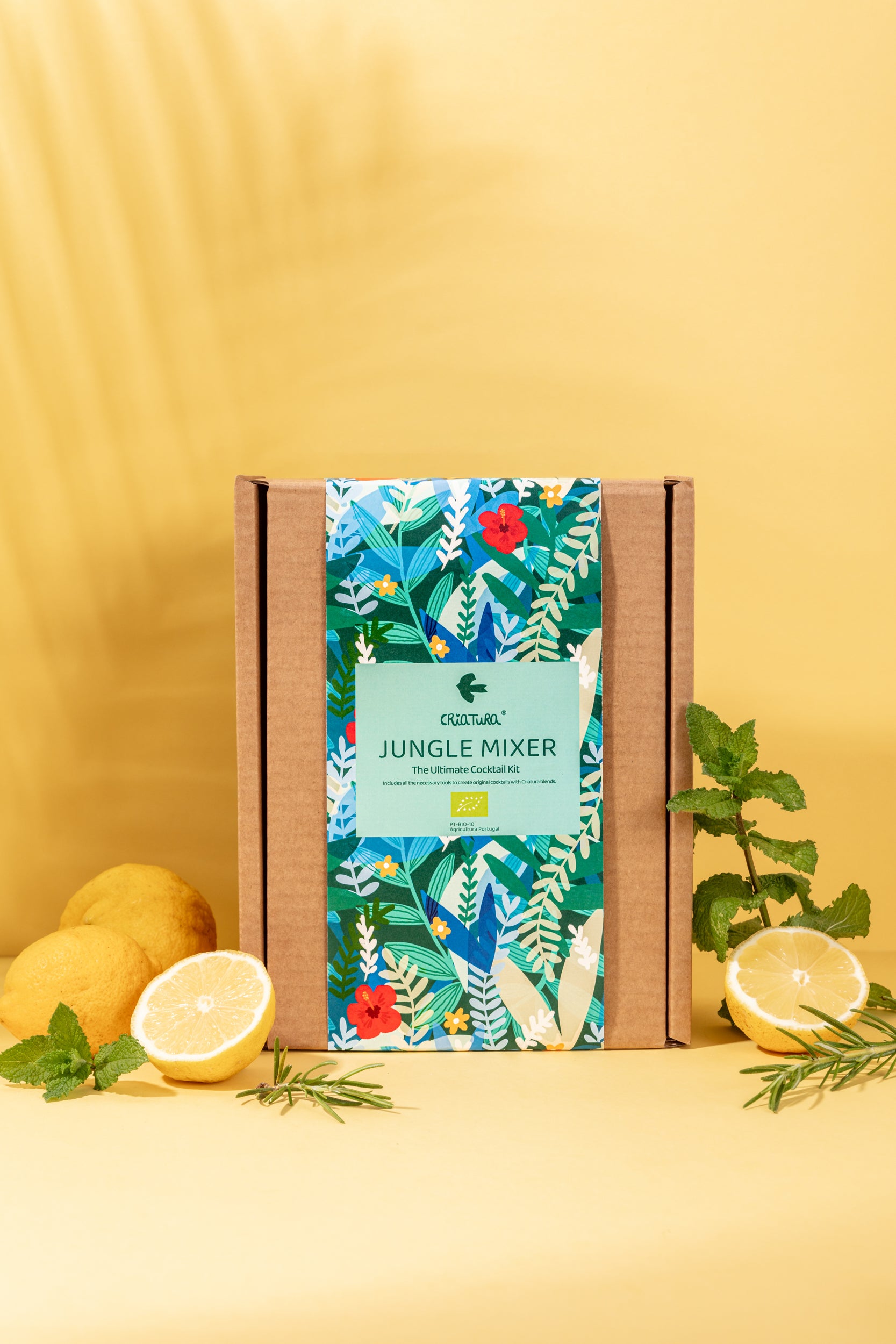 Jungle Mixer – Kit Gin Tonic biológico Criatura – Presente de Natal