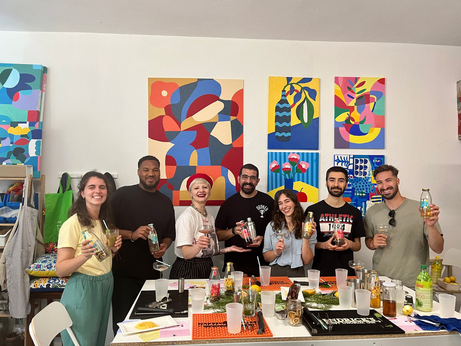 workshop cocktails para grupos Porto
